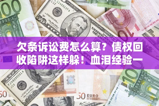 济南欠条诉讼费怎么算？债权回收陷阱这样躲！血泪经验一次讲透