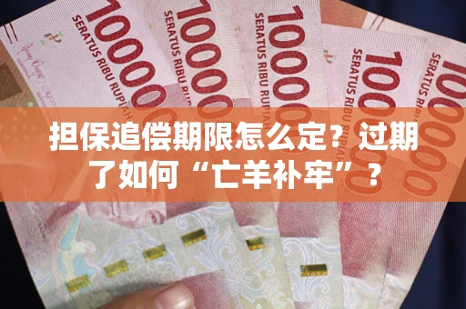 济南担保追偿期限怎么定？过期了如何“亡羊补牢”？
